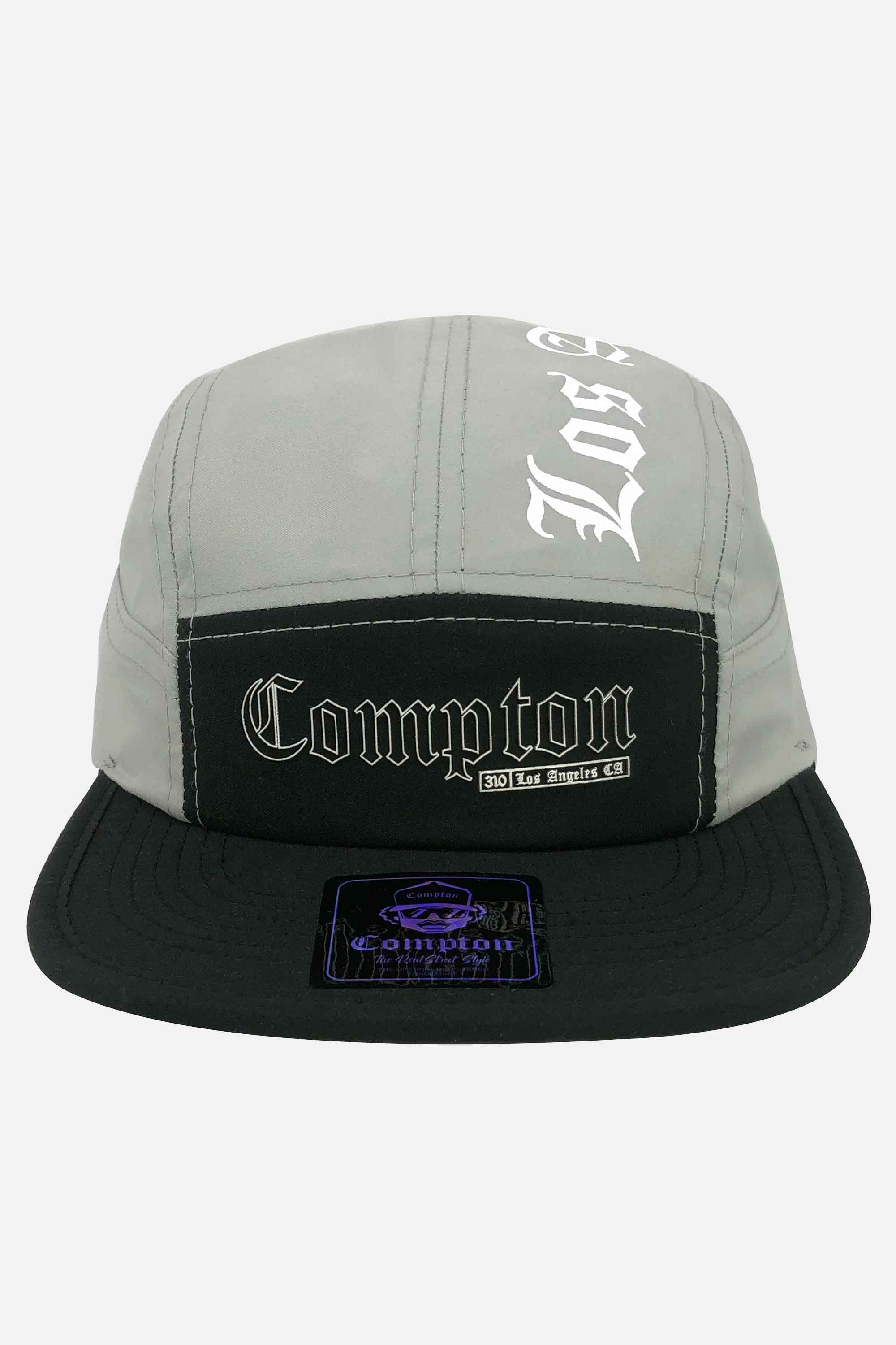 Boné Compton Five Panel Los Angeles Cinza