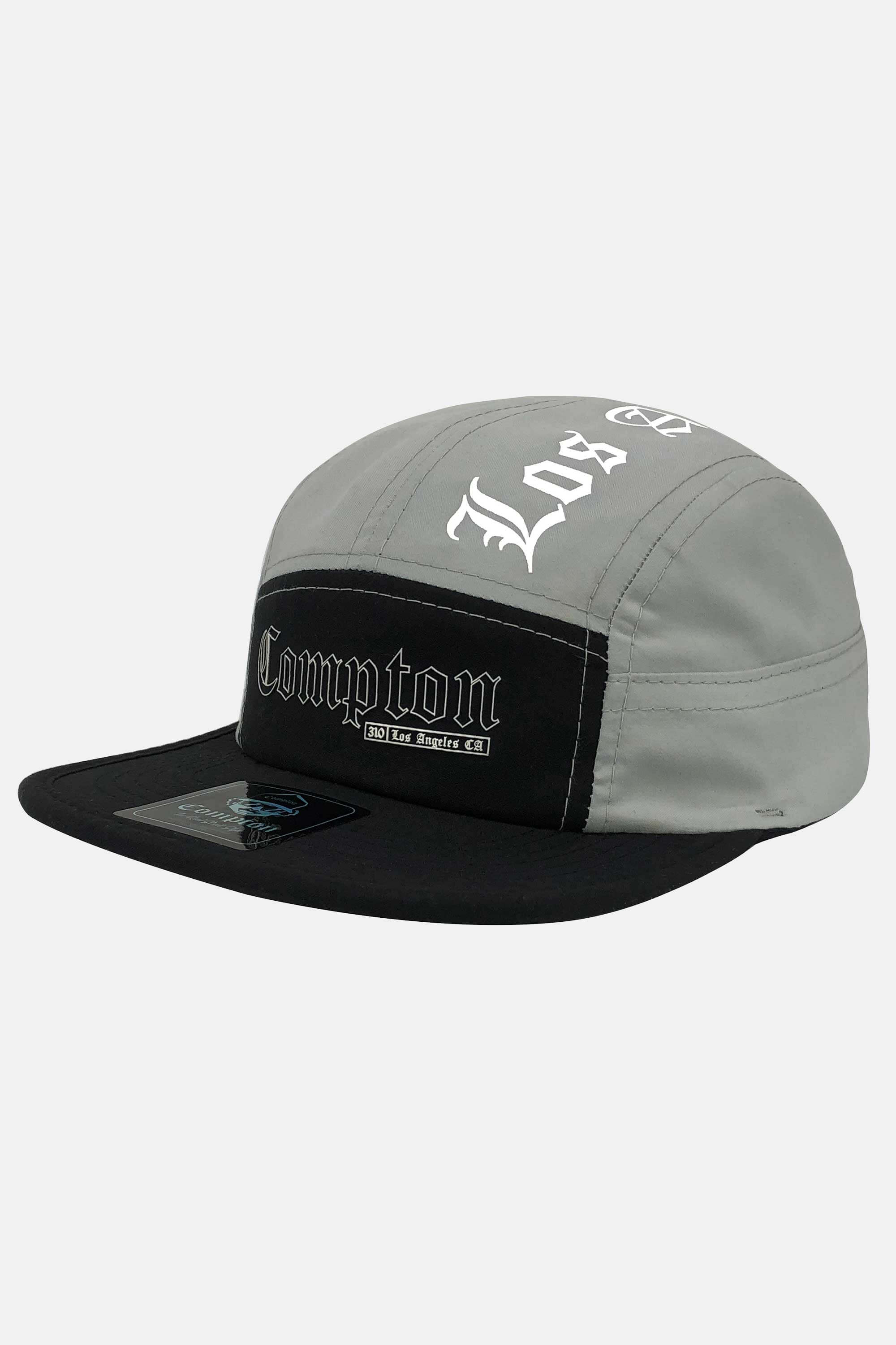 Boné Compton Five Panel Los Angeles - Estilo e Conforto em Cinza