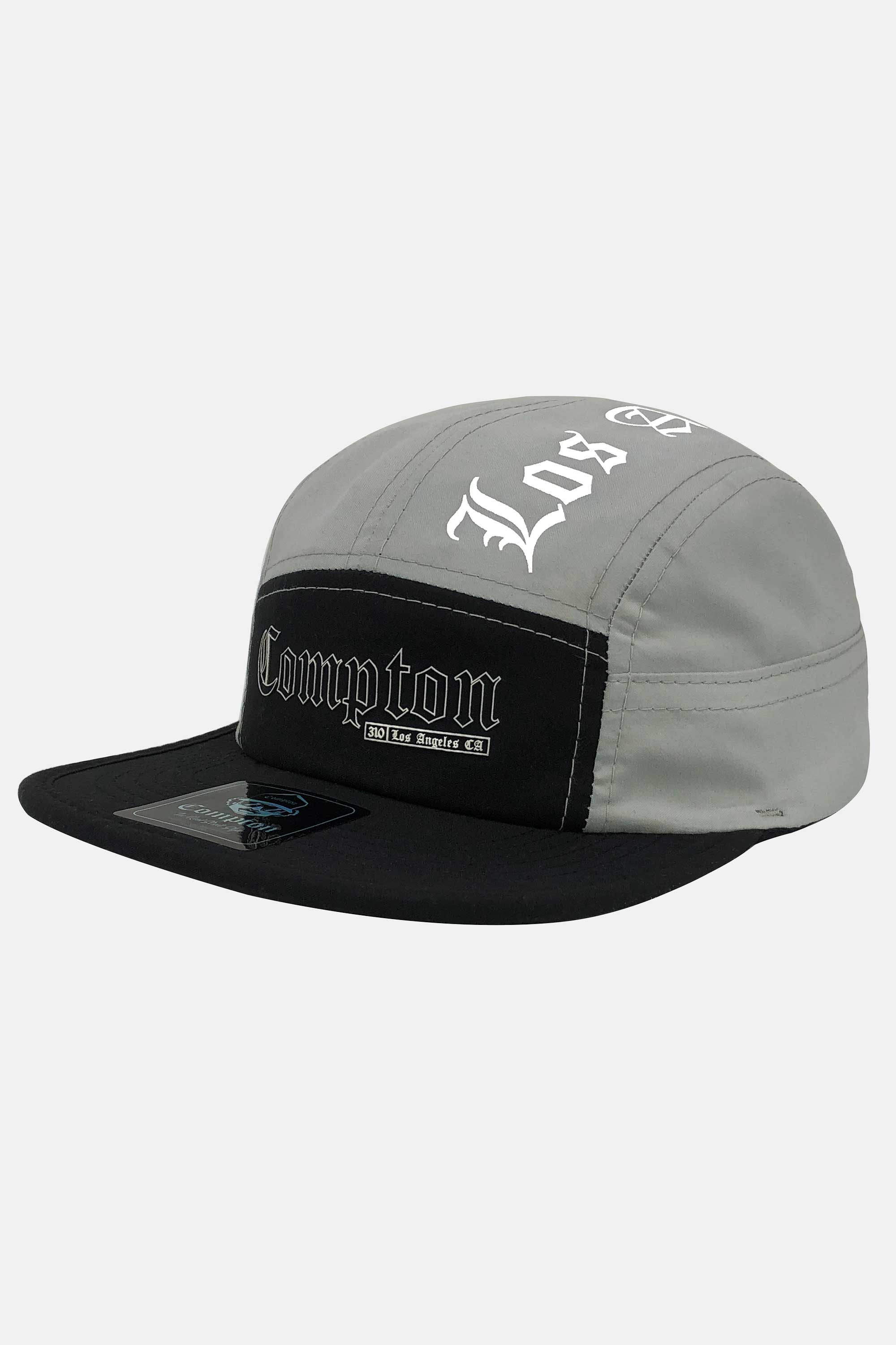 Boné Compton Five Panel Los Angeles Cinza