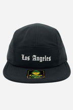 Boné Compton Five Panel Strapback Los Angeles Preto
