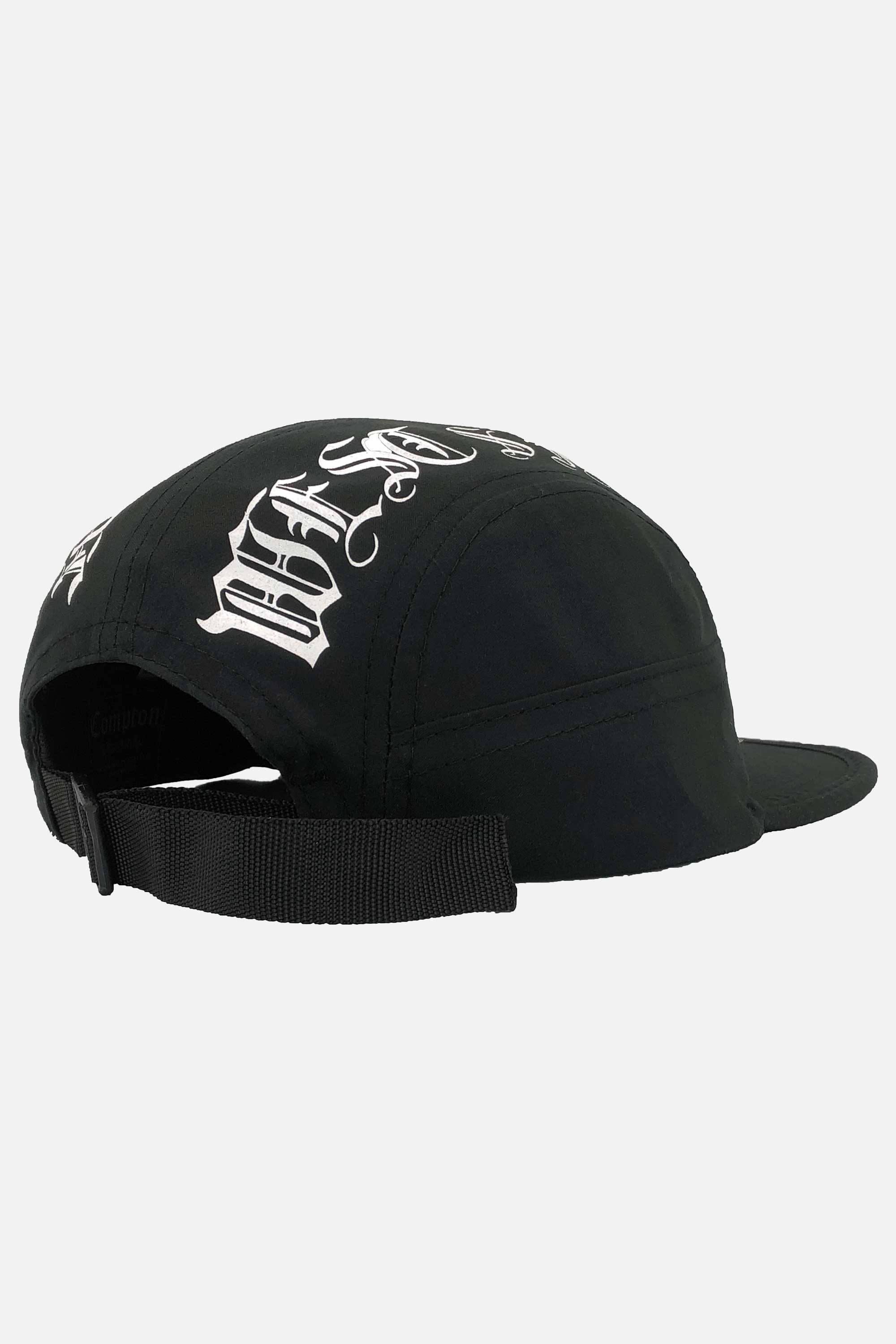 Boné Compton Five Panel Strapback West Side Preto