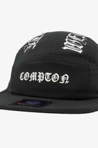 Boné Compton Five Panel Strapback West Side Preto