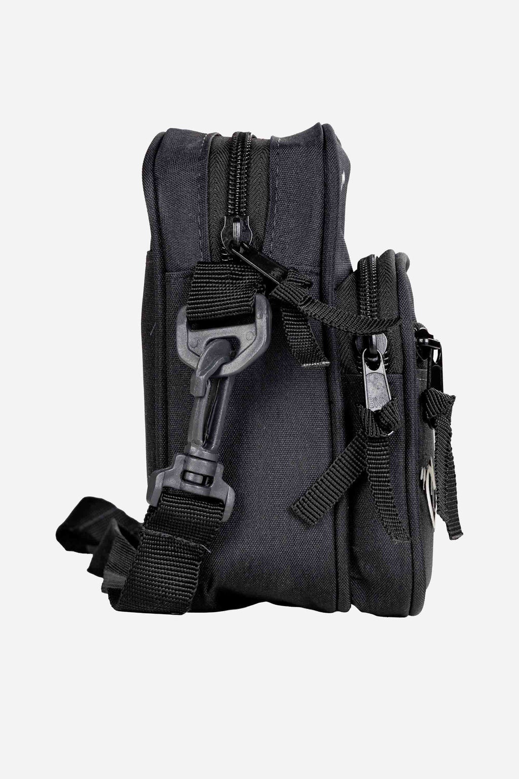 Shoulder Bag Compton Grafite Relevo Preta