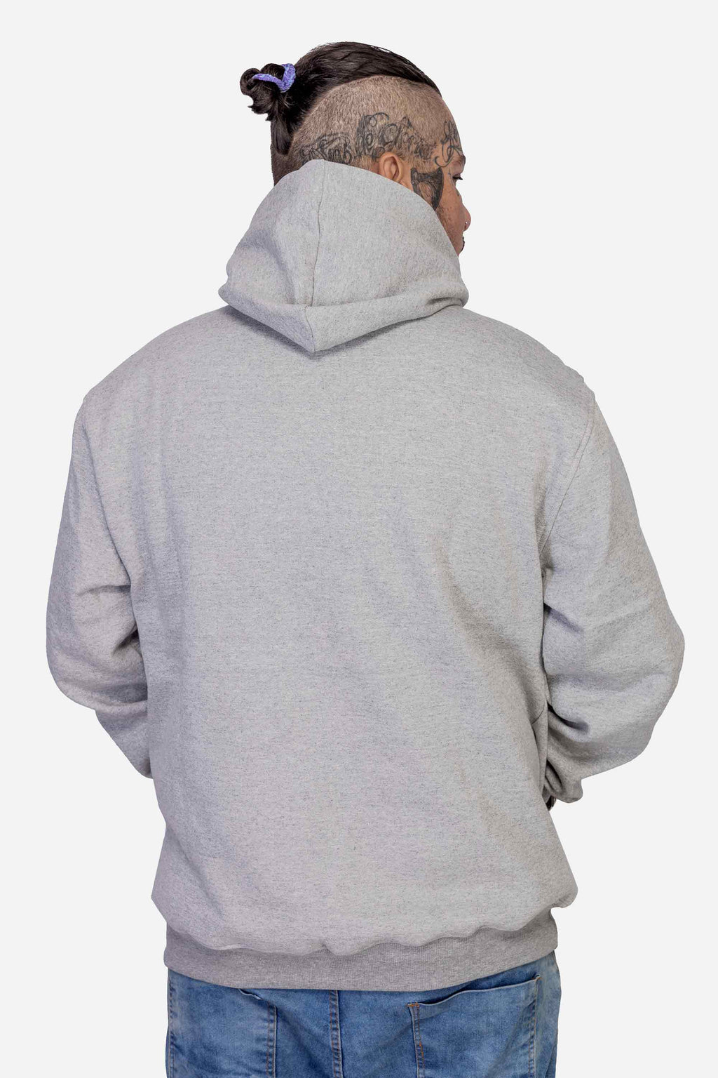 Moletom Compton Canguru Classic Plus Cinza