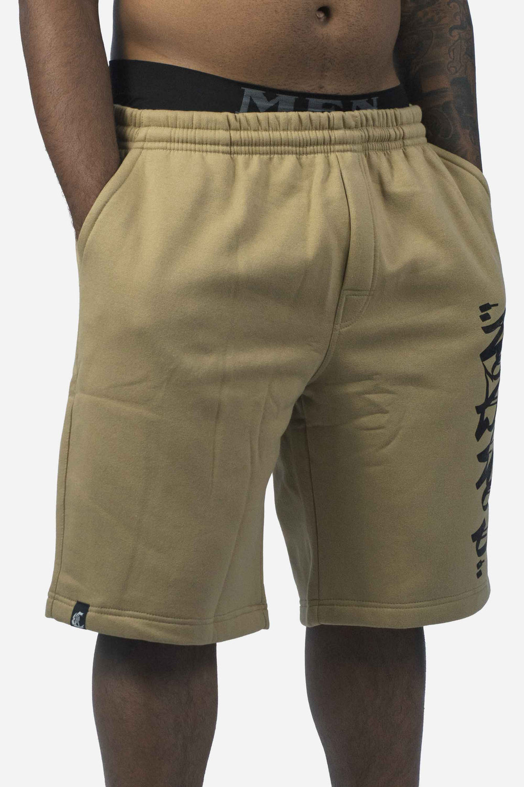 Bermuda Moletom Compton Drop Drained Caqui