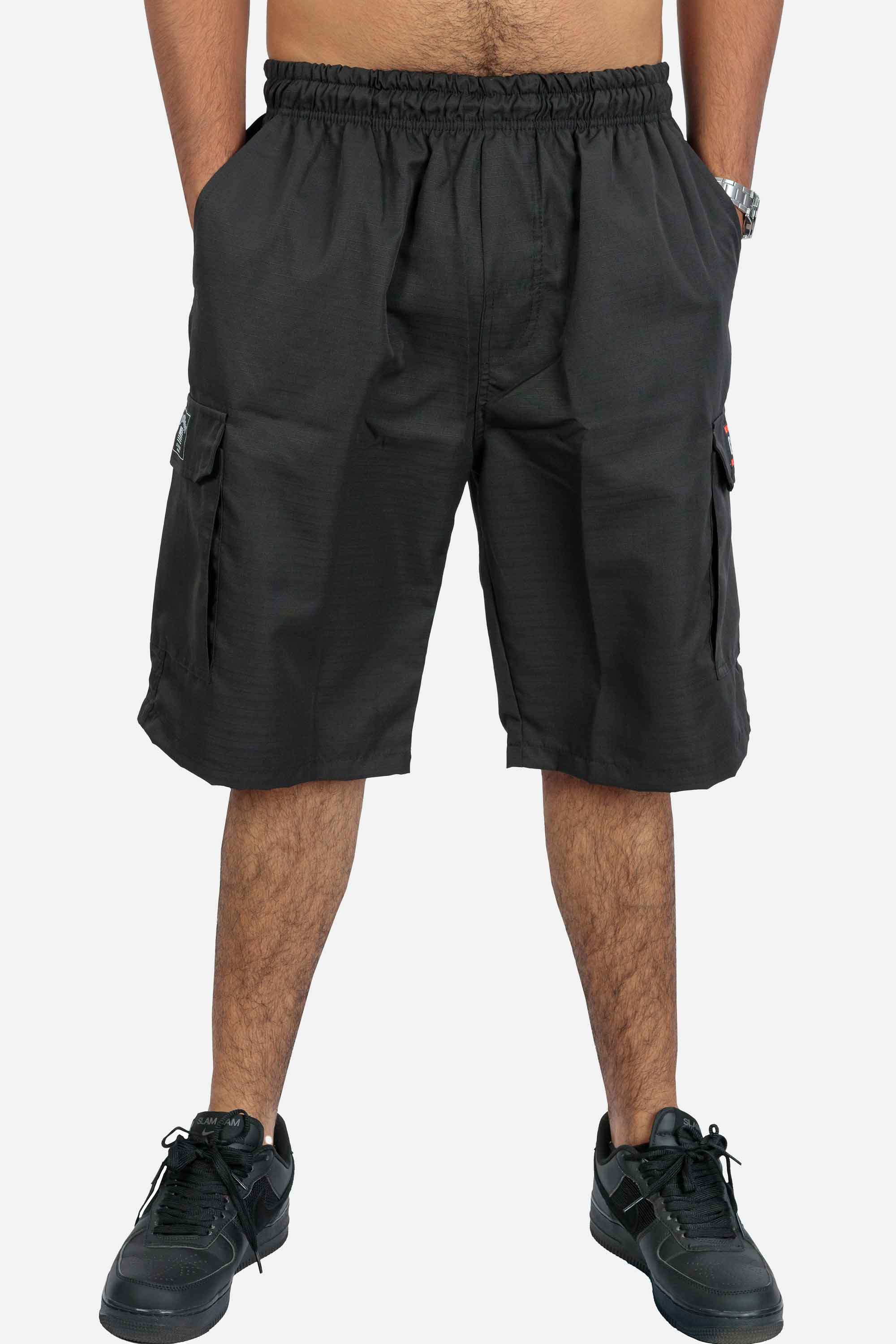 Bermuda Cargo Compton Ripstop Preta