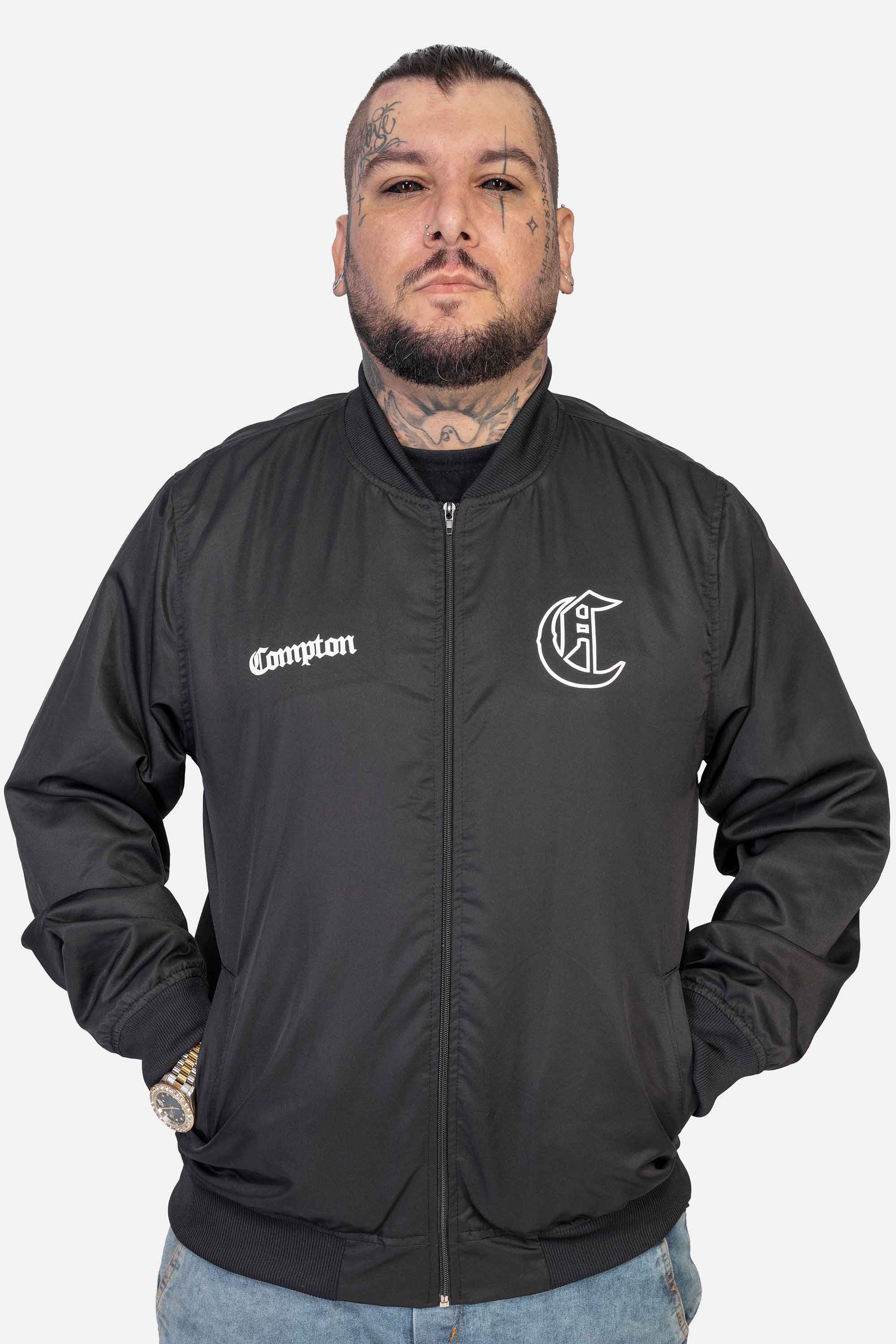 Jaqueta Compton College High Preto