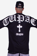 Camiseta Compton Oversized Tupac Preta