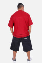 Bermuda Cargo Compton Sarja Black Streets Preta