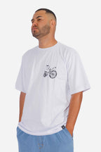 Camiseta Compton Oversized Lowbike Legacy Branco