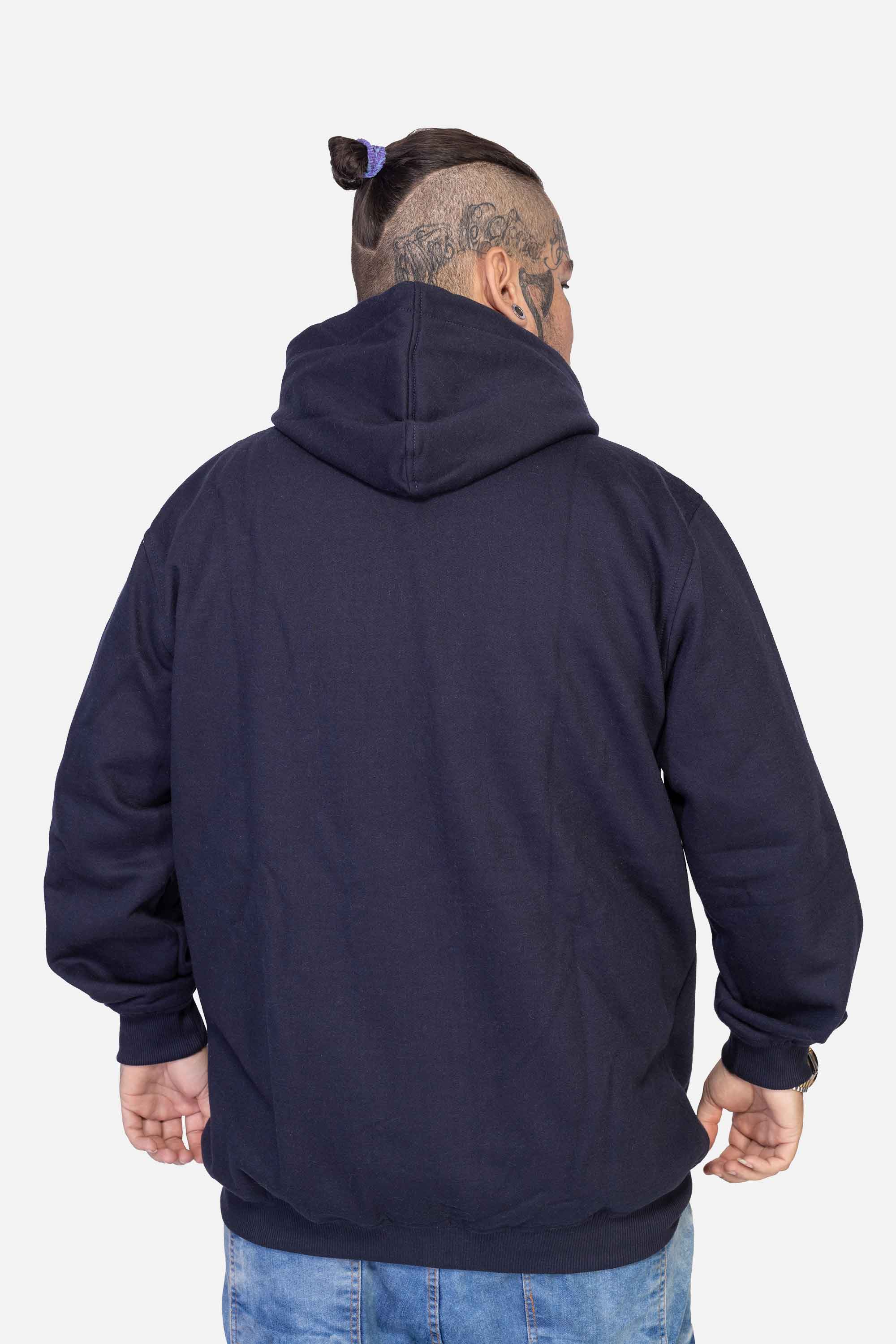 Moletom Compton Canguru Street Rules Azul Marinho