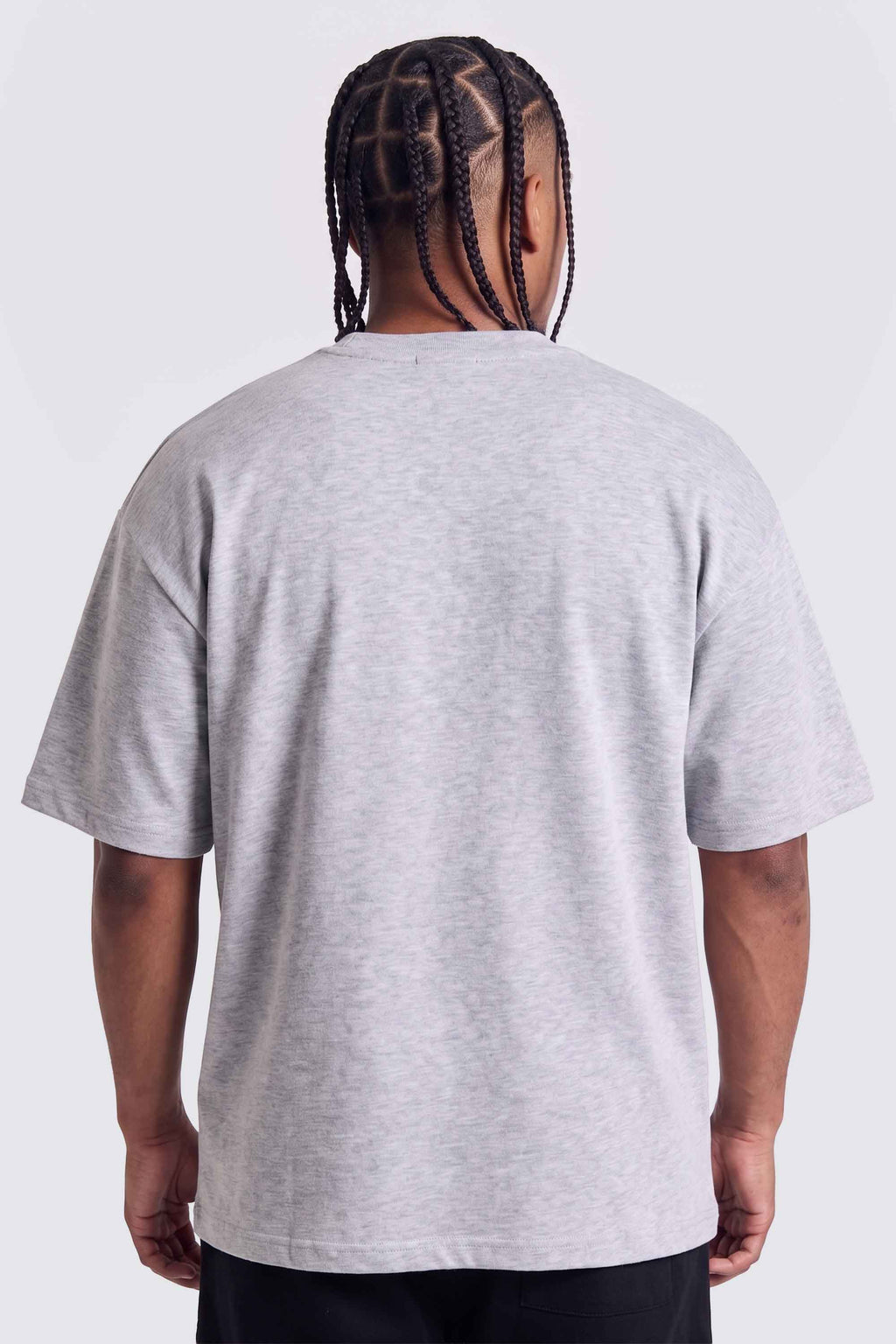 Camiseta Compton Manga Curta Skull Cinza