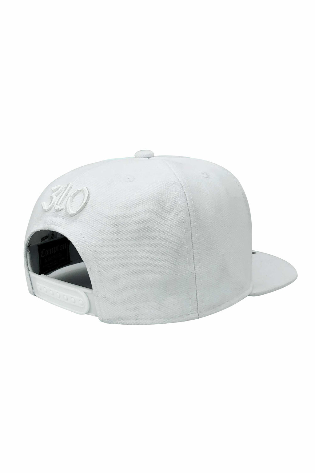 Boné Compton Aba Reta Snapback Classic All White