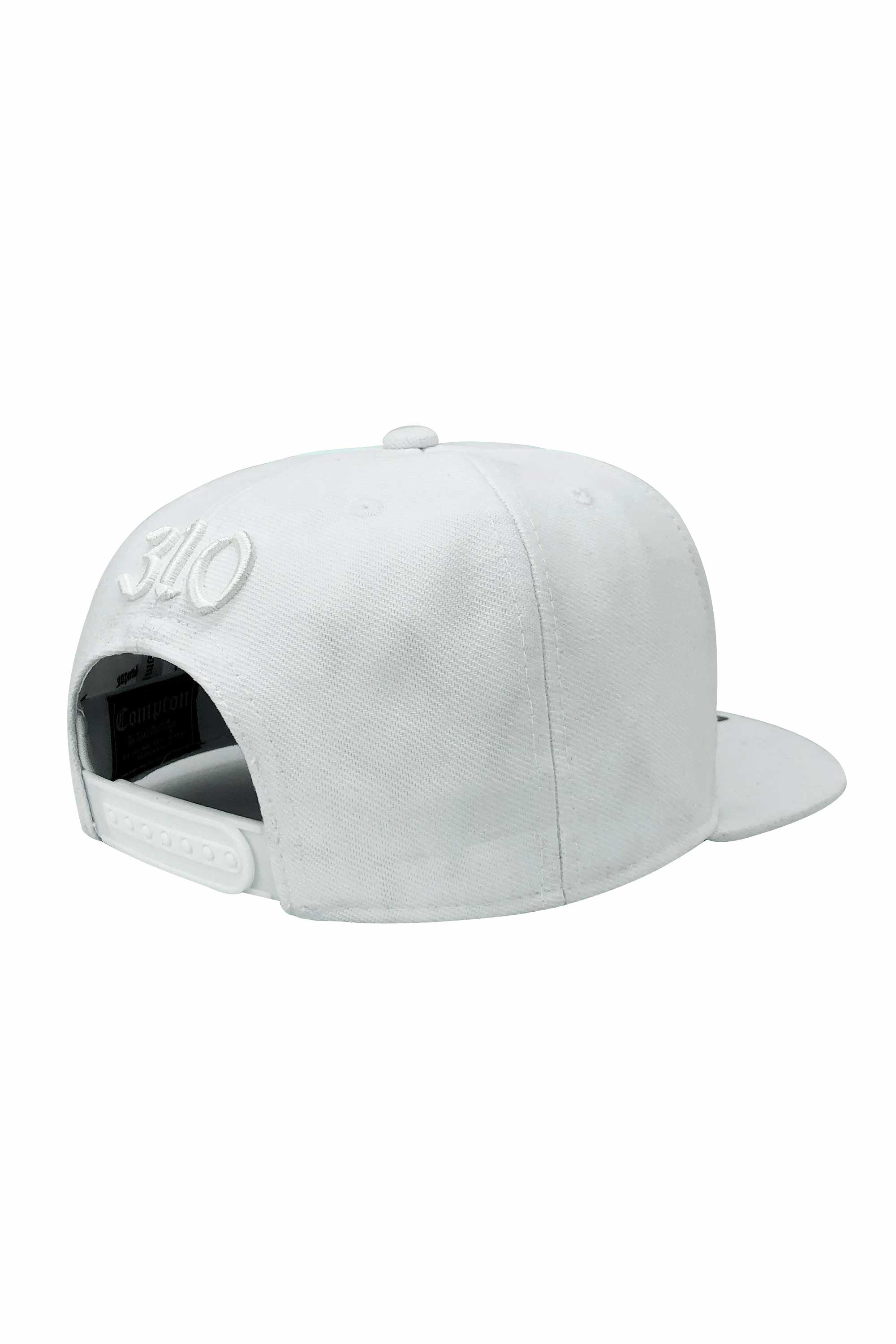 Boné Compton Aba Reta Snapback Classic All White
