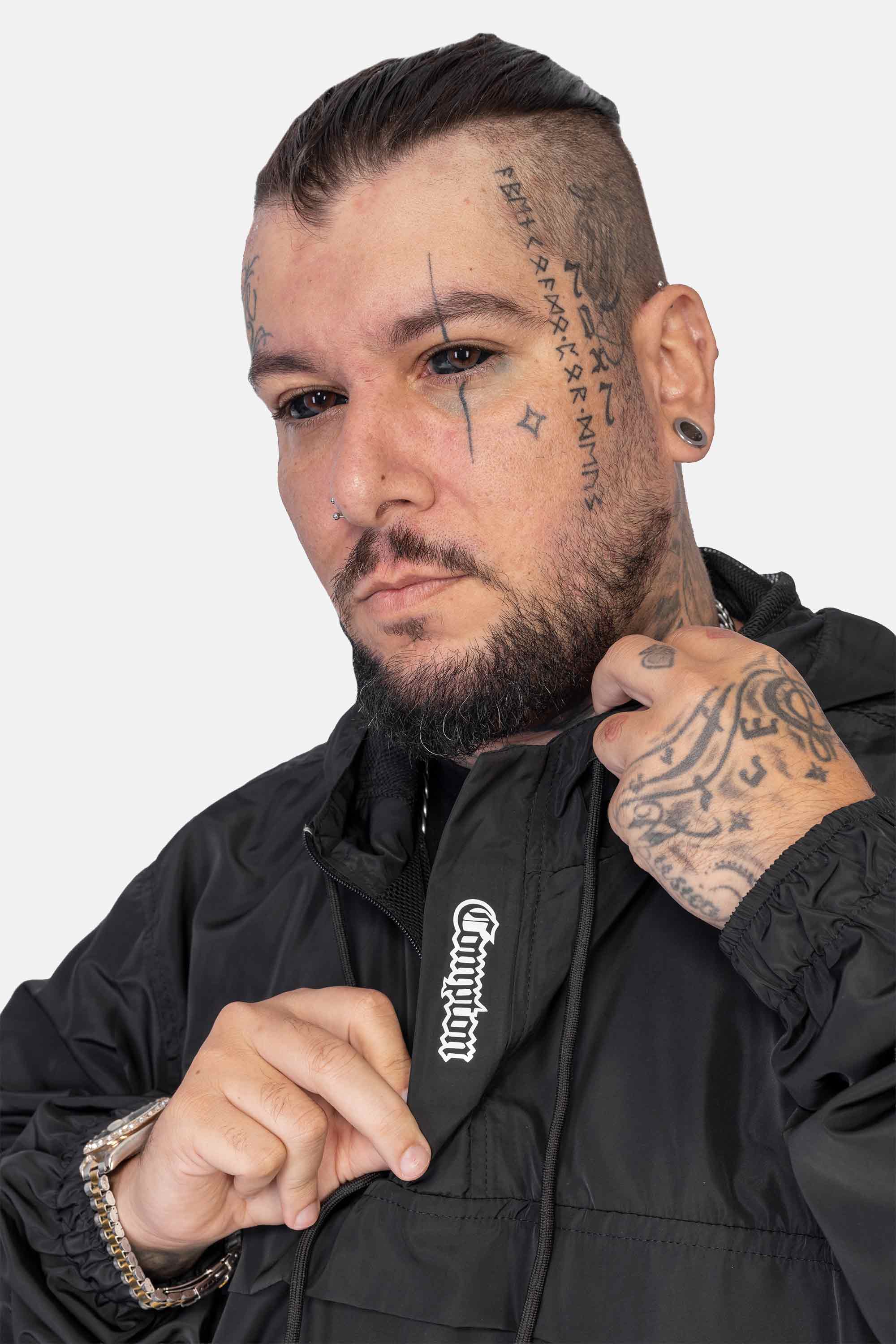 Jaqueta Compton Yourself Anorak Preta