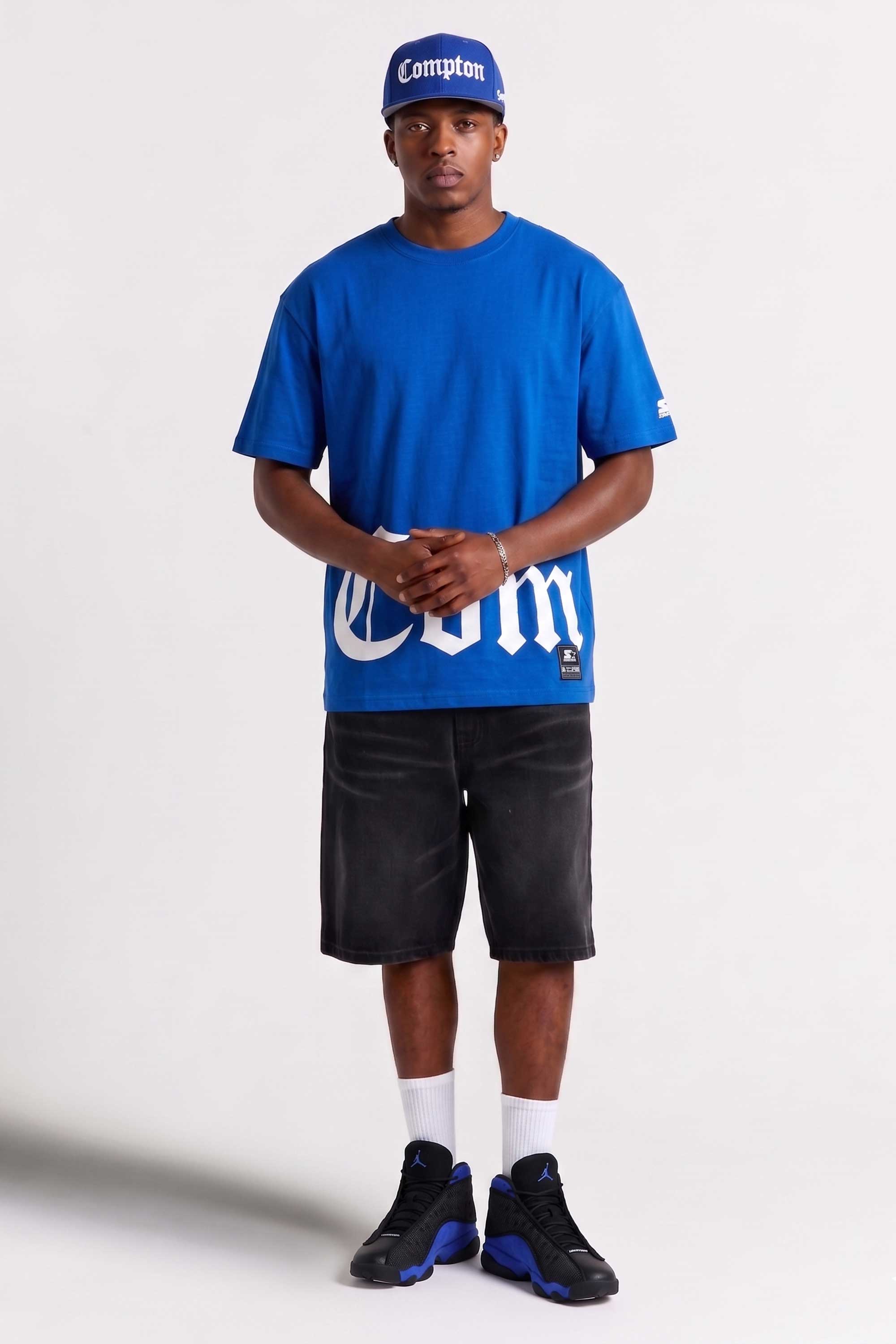 Camiseta Collab Starter x Compton Big Azul