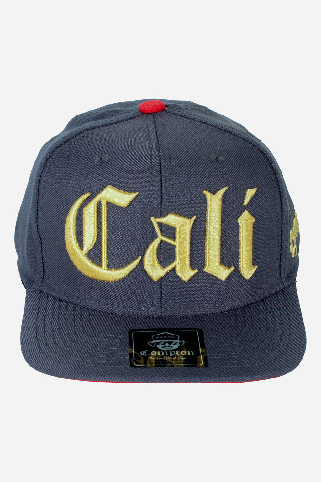 Boné Compton Aba Reta Cali Cinza