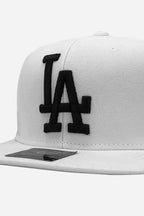 Boné Compton Aba Reta Snapback LA Authority Branco - COMPTON