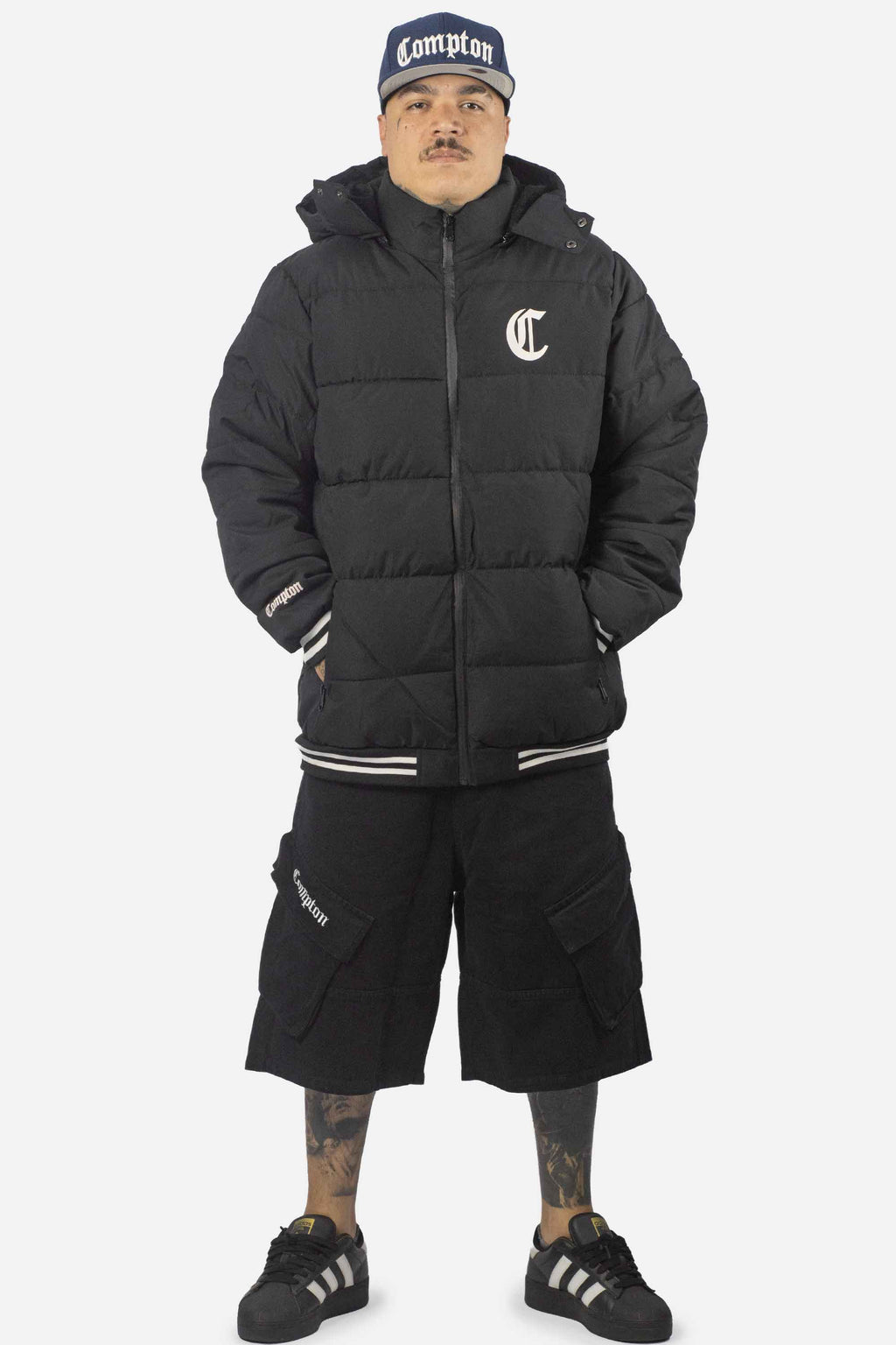 Jaqueta Compton Bobojaco Safira Preto