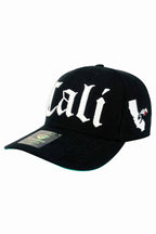 Boné Compton Aba Curva Snapback Cali Preto