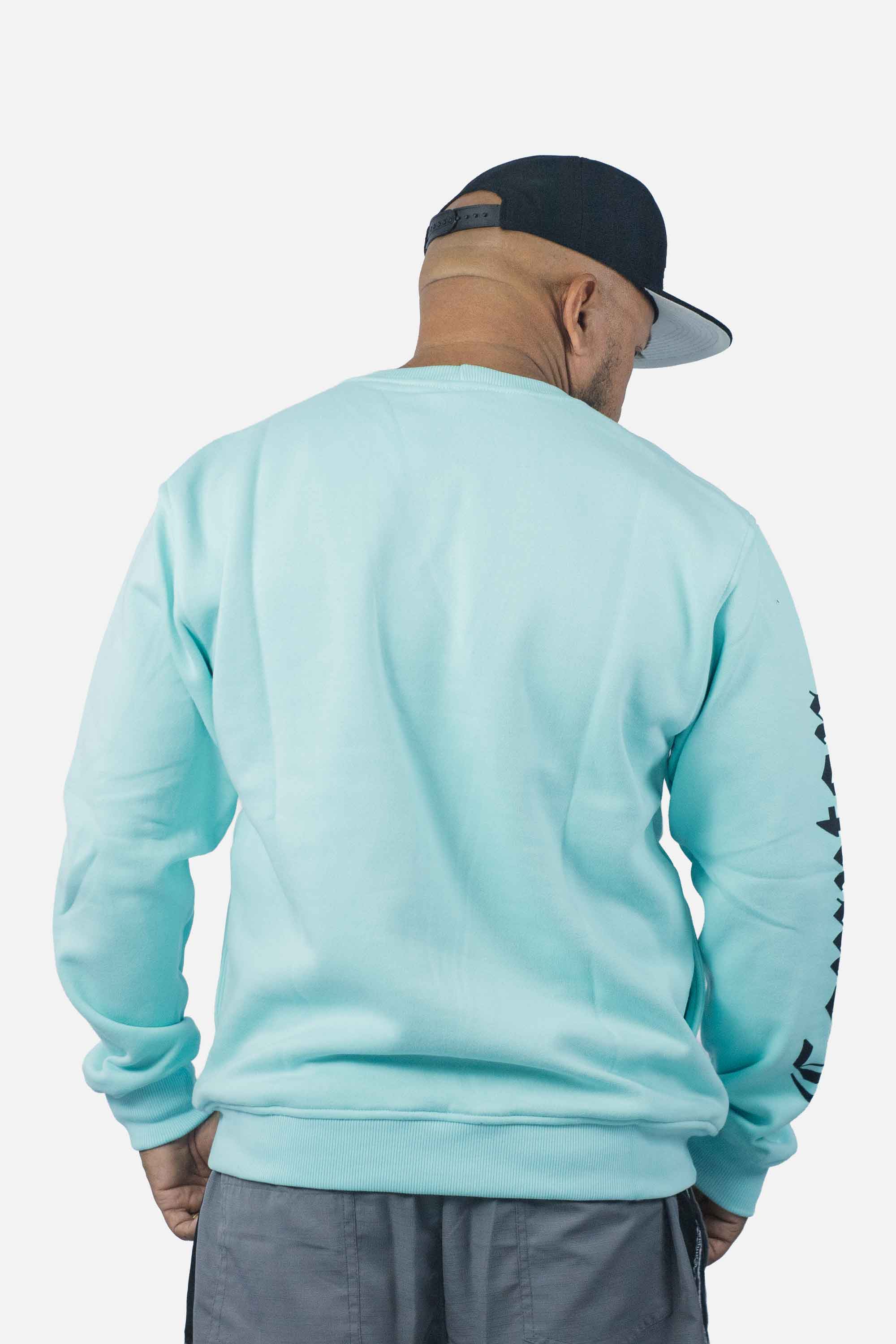 Moletom Compton Careca Logo Verde