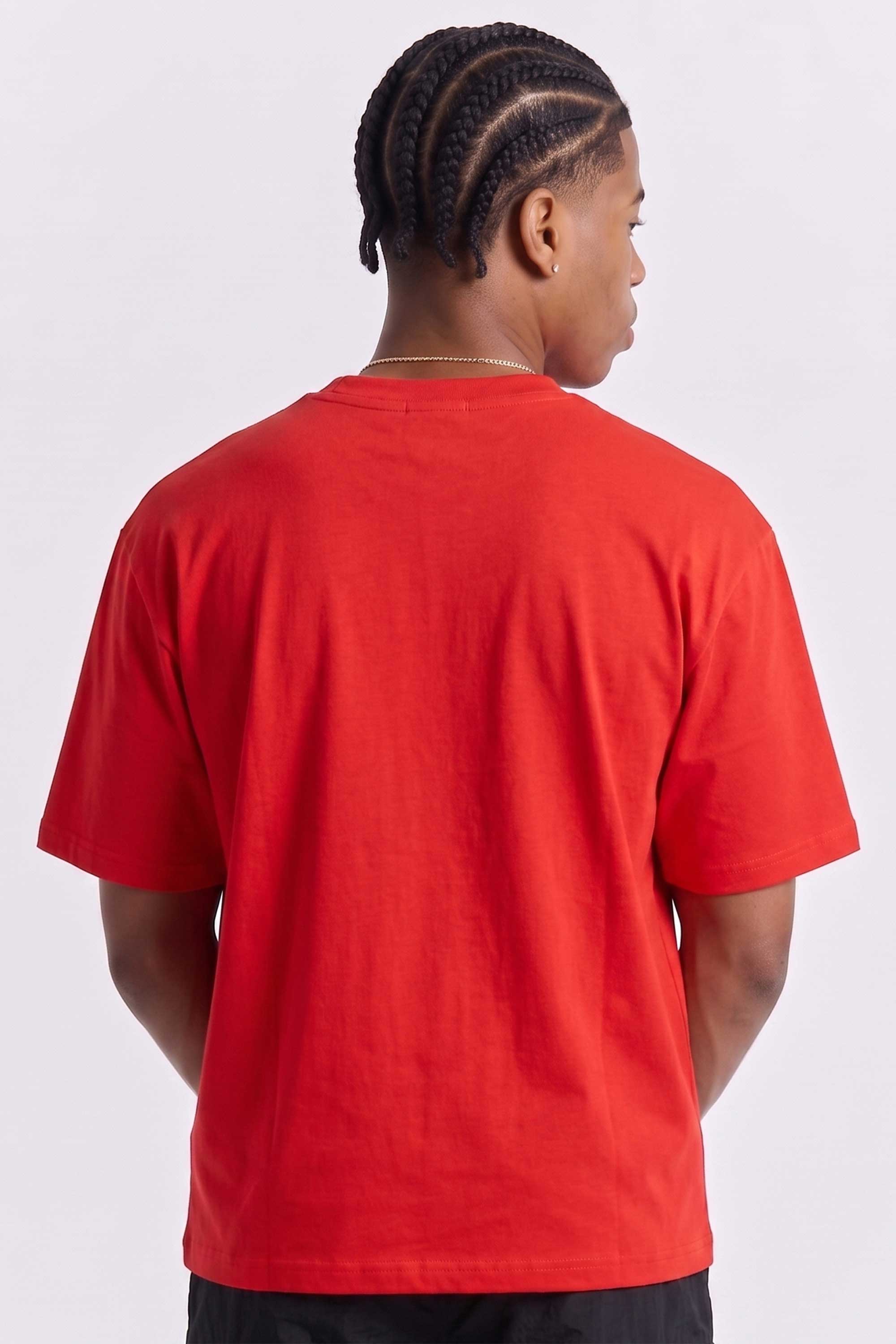 Camiseta Compton Manga Curta Sign Tag Vermelha