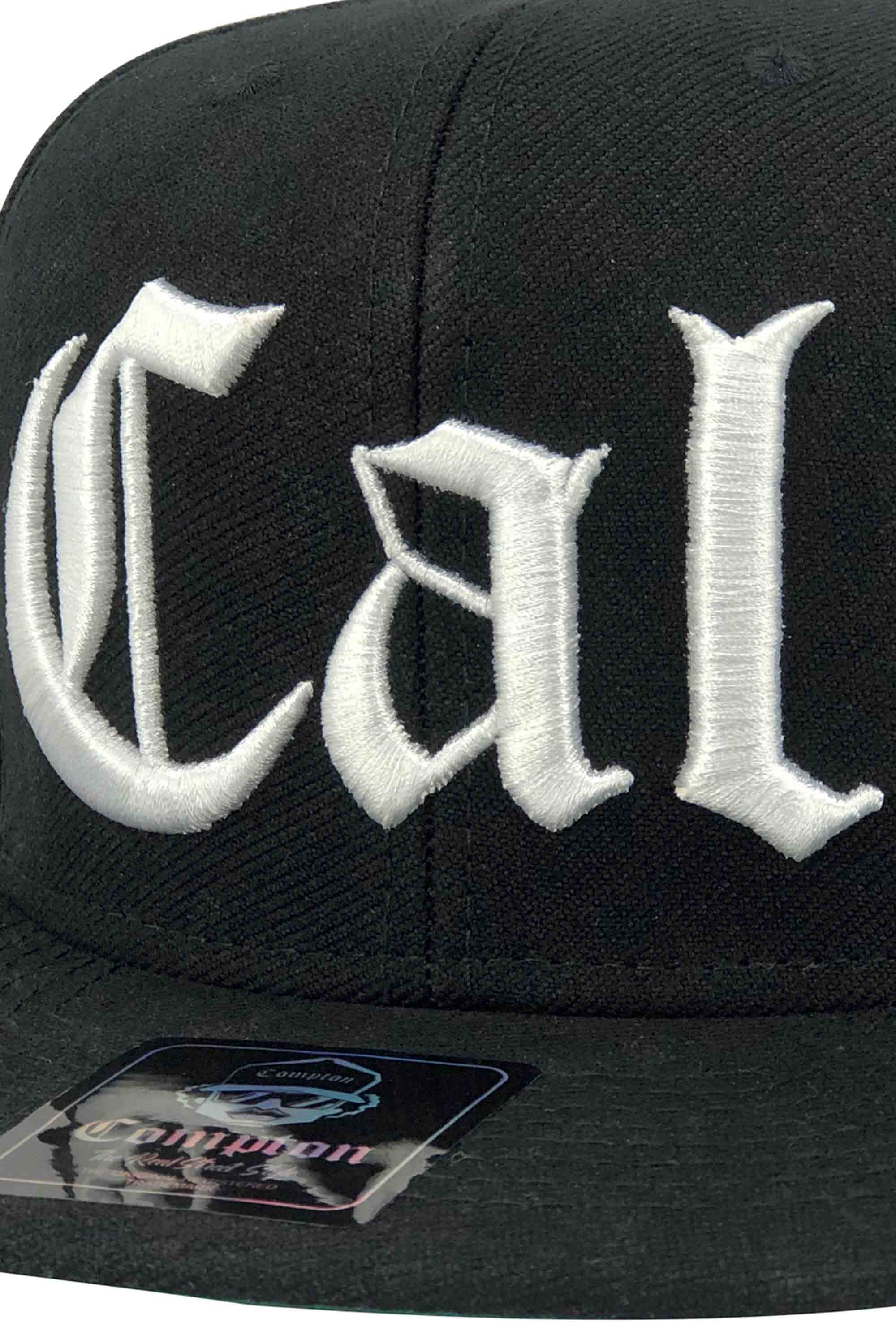 Boné Compton Aba Reta Snapback Cali Preto