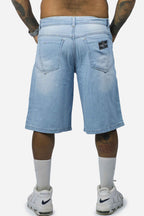 Bermuda Jeans Compton logo Relevo 3D