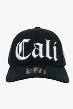Boné Compton Aba Curva Snapback Cali Preto