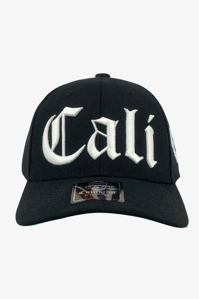Boné Compton Aba Curva Snapback Cali Preto