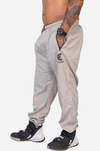 Calça Compton Tactel Logo Bege