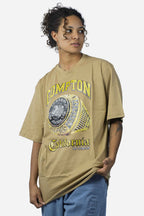 Camiseta Compton Oversized Champion Rings Caqui - COMPTON