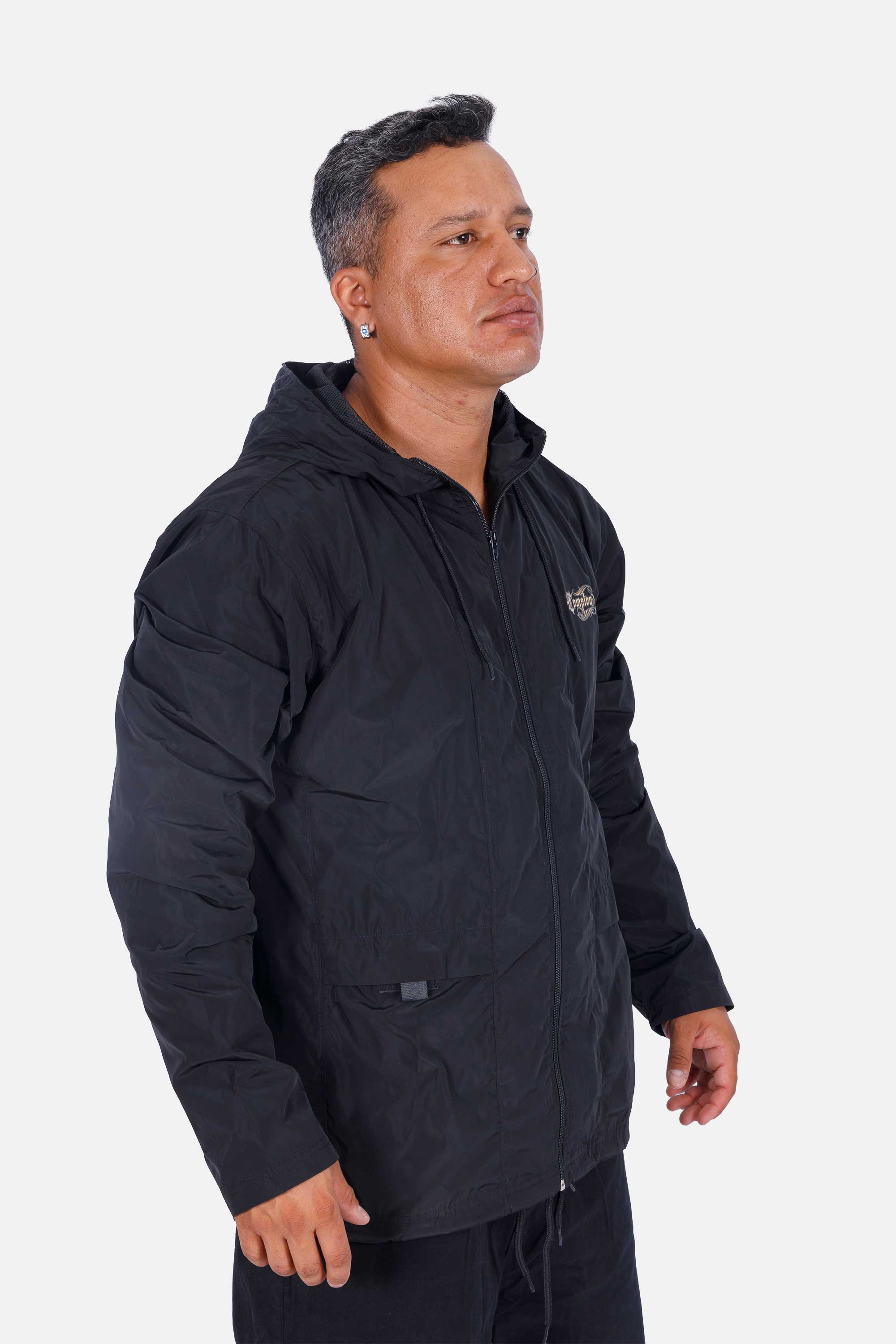 Jaqueta Compton Corta Vento Street Pulse Preta