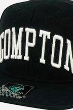 Boné Compton Aba Reta Snapback Urban Preto