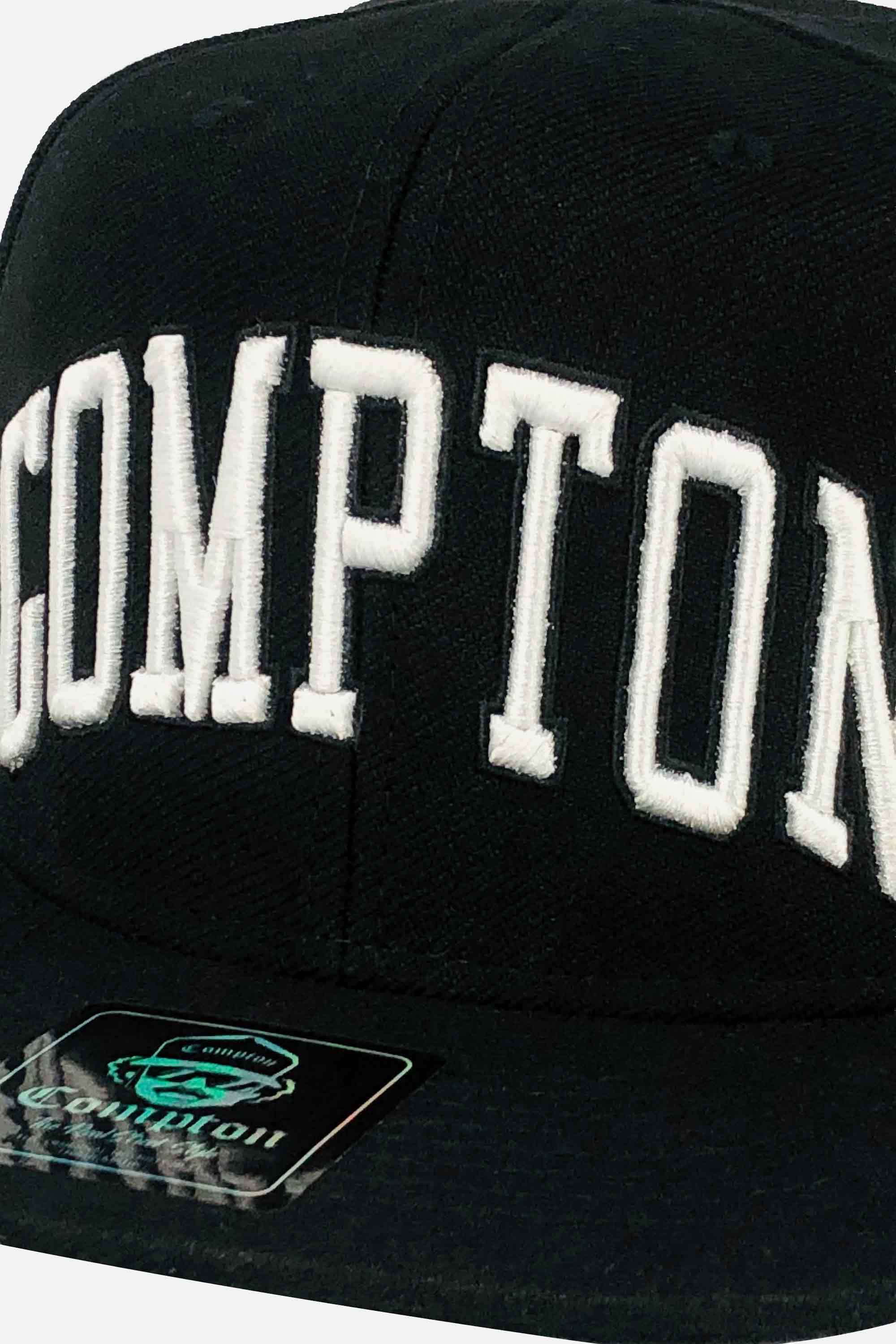 Boné Compton Aba Reta Snapback Urban Preto