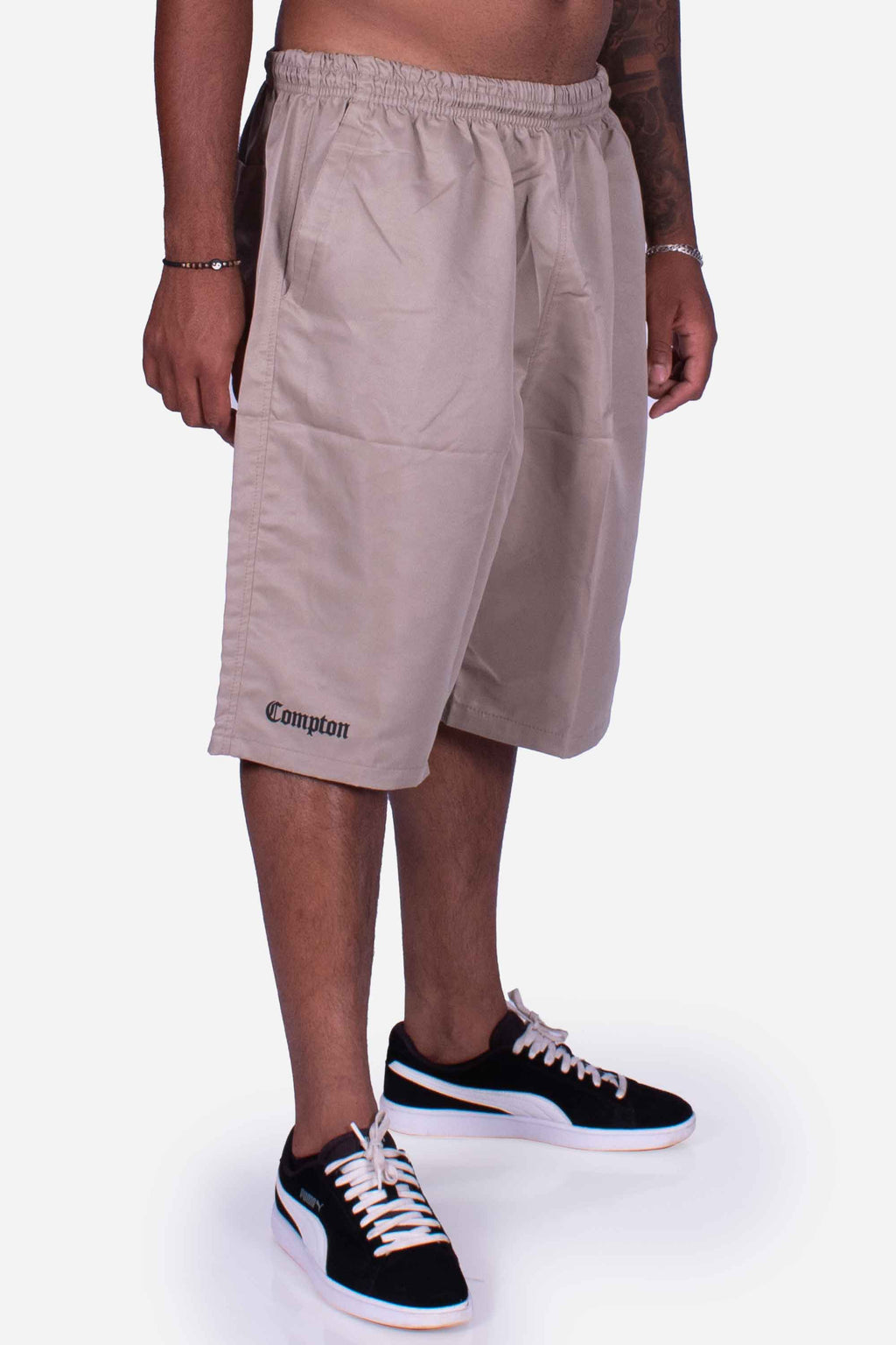 Bermuda Cargo Compton Elástico Plus Caqui