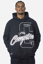 Moletom Compton Canguru Hood Certified Preto