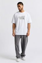 Camiseta Compton Oversized Boyz'N The Hood Branca