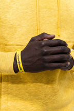 Kit Pulseiras Silicone Compton Brasil Verde e Amarelo