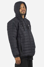 Jaqueta Compton Bobojaco Matelado Bordado Preto