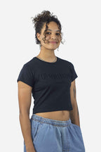 Cropped Compton Relevo 3D Preto
