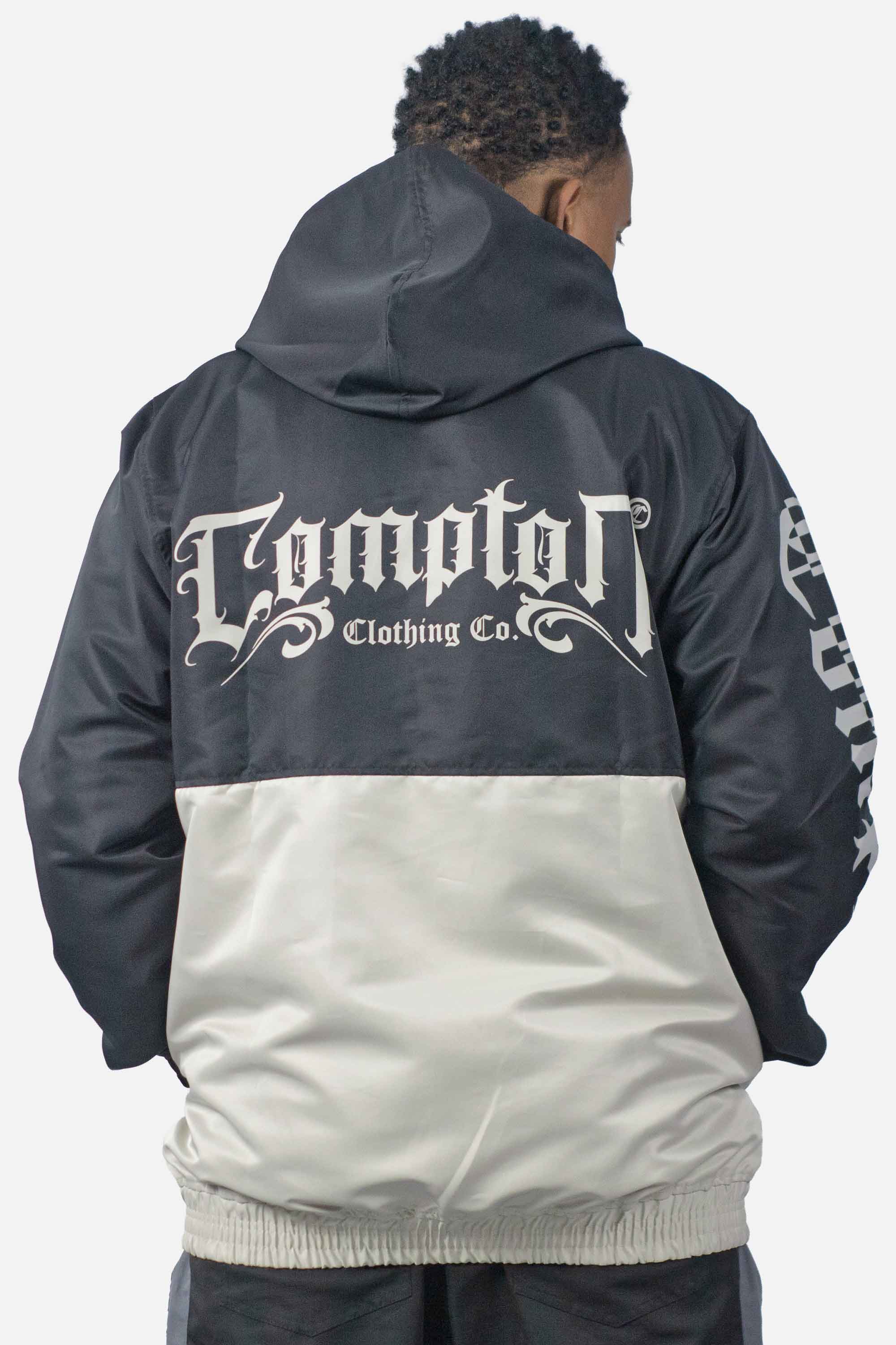 Jaqueta Compton Legacy 2 Cores Preto/Bege