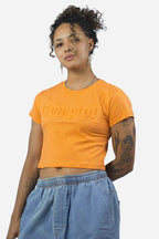 Cropped Compton Relevo 3D Laranja - COMPTON