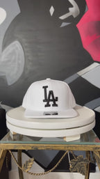 Boné Aba Reta Snapback Compton LA Authority - Branco