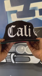 Boné Compton Aba Reta Snapback Cali Preto